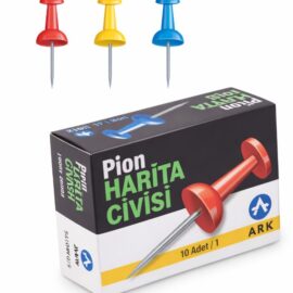 6545-Piyon Harita Çivisi (15 Adet)