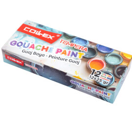 6228 - Guaj Boya 12 Renk Karton Kutuda 25 ml