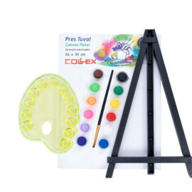 7022 - Şövaleli pres tuval set (24*32 cm)